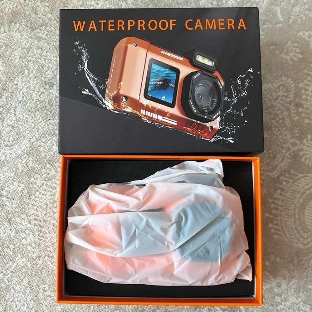 Brand New 8K UHD 70MP Digital Camera 32GB Card Waterproof Underwater